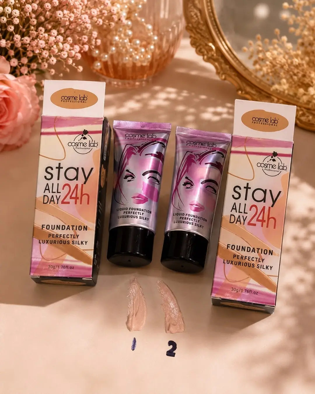 Cosme Lab Professional Stay All Day 24h Foundation