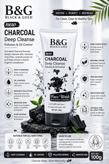 B&G Whitening Facewash 100 Ml