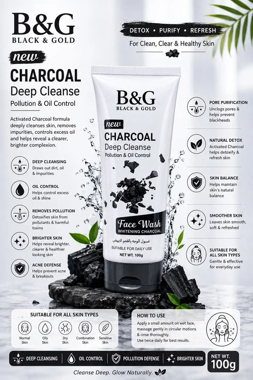 B&G Whitening Facewash 100 Ml