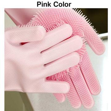 Silicone Dishwashing Gloves Right Left Pack