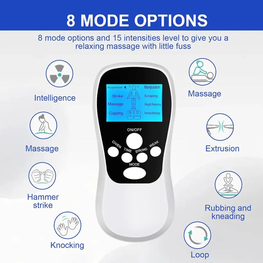 TENS Machine For Pain Relief Rechargeable Tens Electric Massager