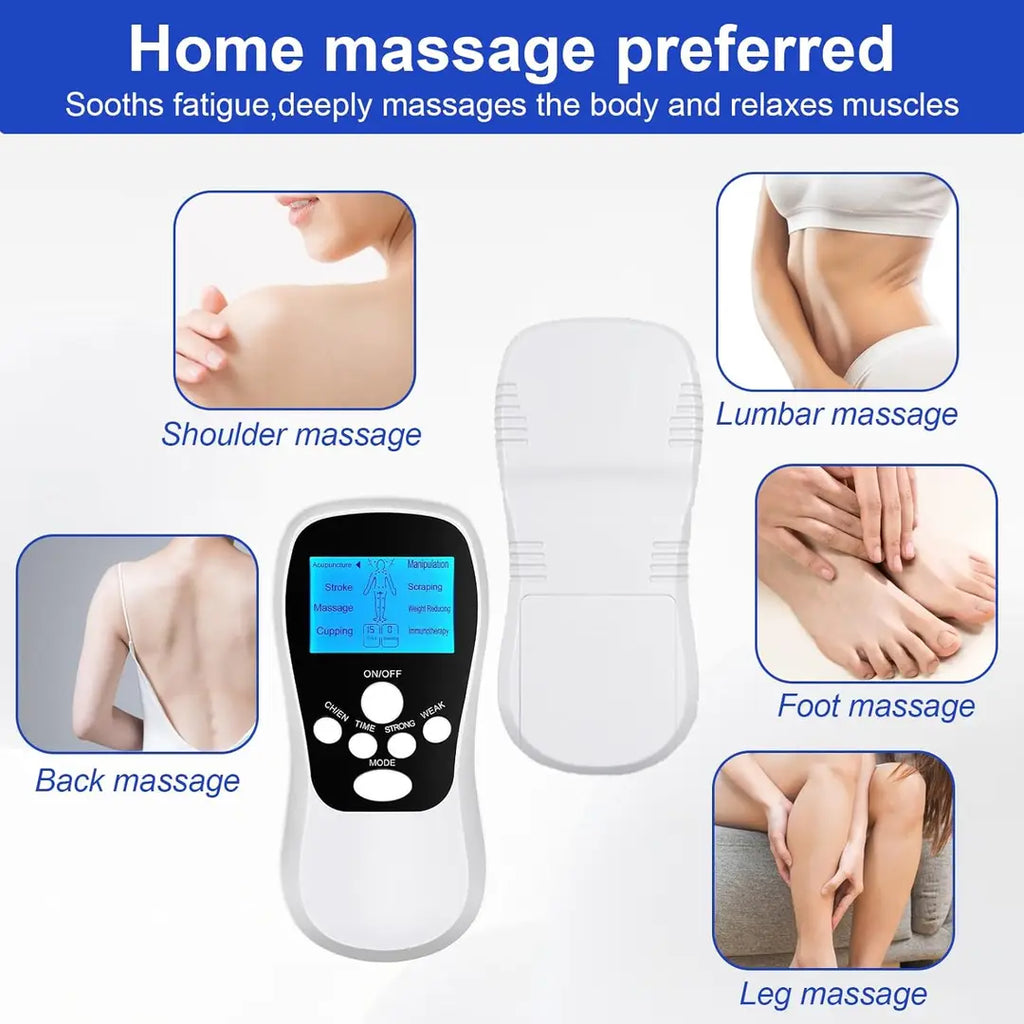 TENS Machine For Pain Relief Rechargeable Tens Electric Massager