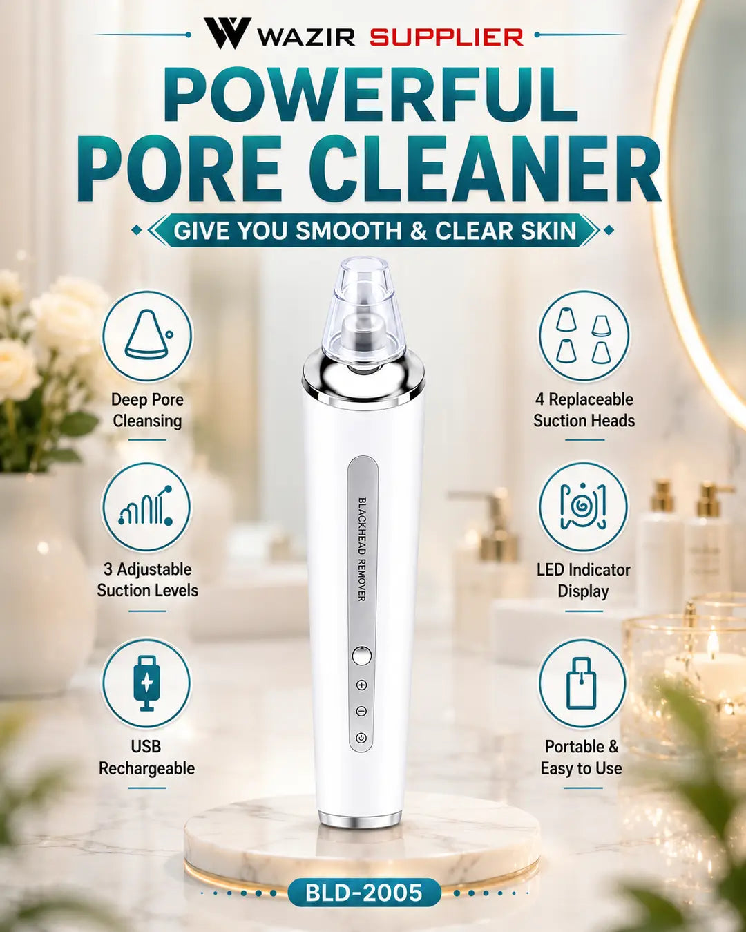 Black Head Remover Vacuum