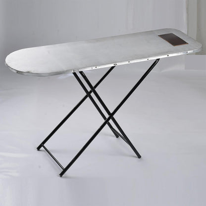 Stylish Black Ironing Table 120cm Heavy Duty