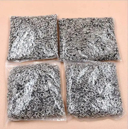 100 Snap Buttons Rust Proof Metal DIY Sewing