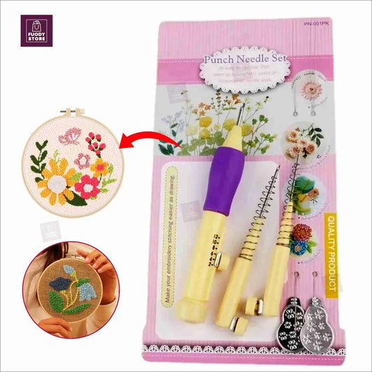 Embroidery Punch Needle Set for Home Craft