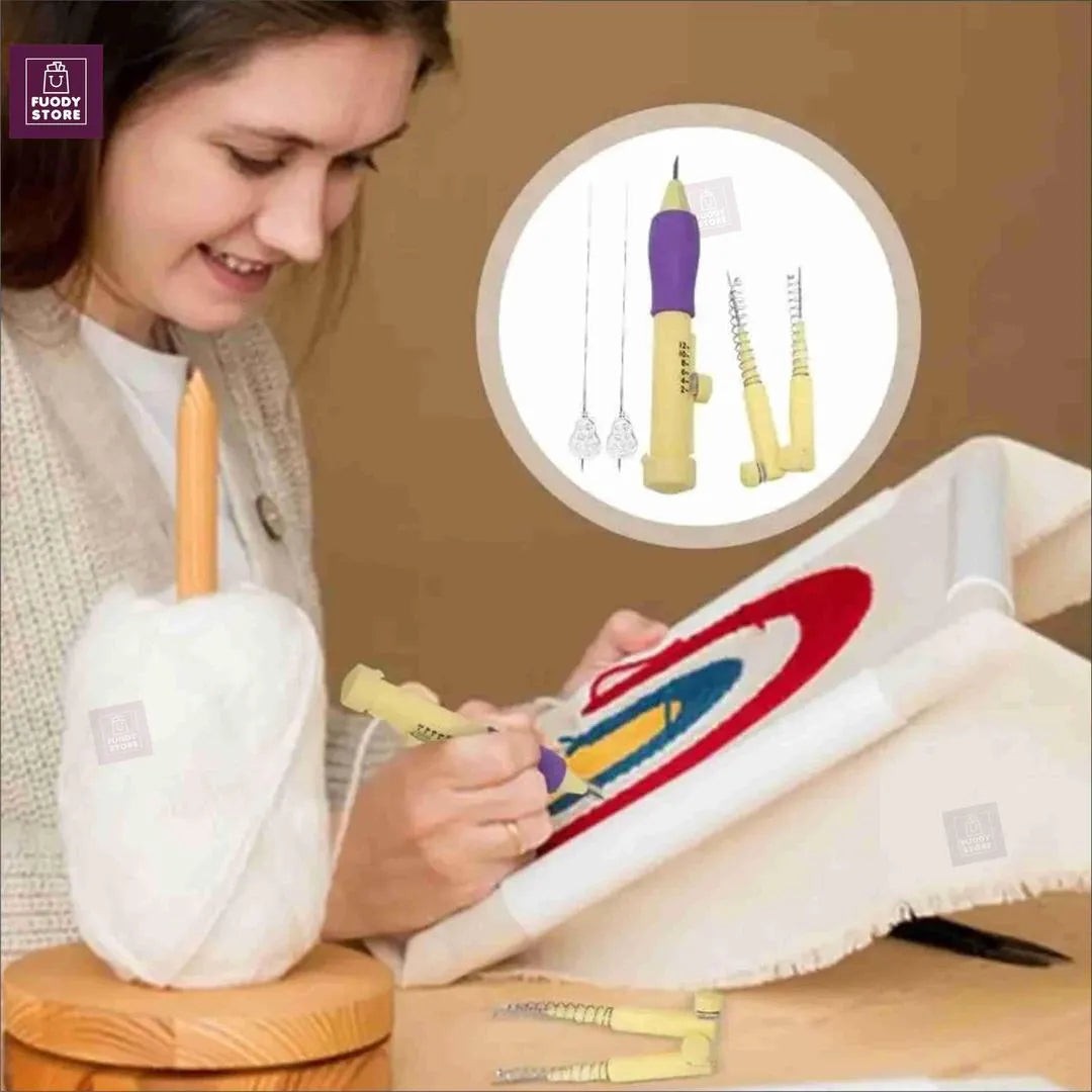 Embroidery Punch Needle Set for Home Craft