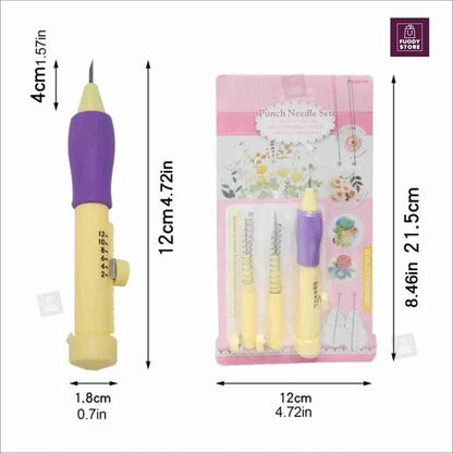 Embroidery Punch Needle Set for Home Craft