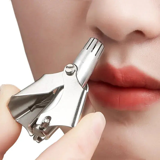 Stainless Steel Manual Nose Trimmer