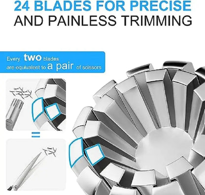 Stainless Steel Manual Nose Trimmer