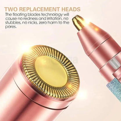 2 in 1 Rechargeable Facial Hair Remover