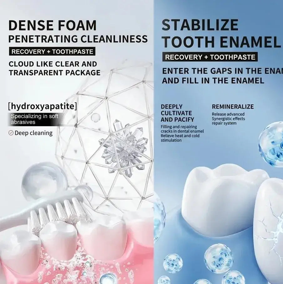7.5% Nano Hydroxyapatite Teeth Whitening Toothpaste 120GM + Nano Soft ToothBrush