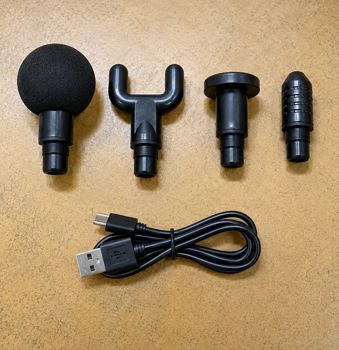KH-740 Fascia Gun Portable Deep Tissue Massage Gun | Rechargeable Muscle Massager with Multiple Speed Levels