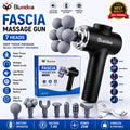 Blueidea Fascia Gun BLD-780 Rechargeable Deep Tissue Massage Gun with 9 Massage Heads & 6 Speed Levels