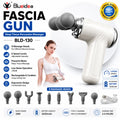 Blueidea BLD-130 Fascia Massage Gun | 9 Massage Heads | 5 Speed Levels | Rechargeable Deep Tissue Massager