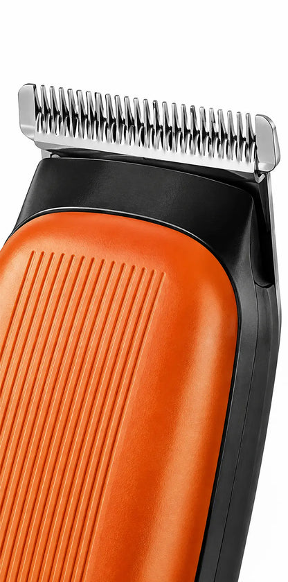 Kemei KM-519A Professional Hair Clipper – LCD Digital Display, 1200mAh Rechargeable Battery, USB Charging & Precision Blade