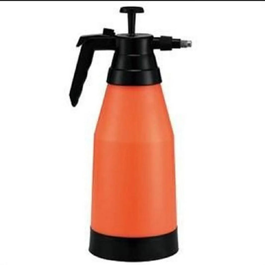 Orange Spray Bottle with Adjustable Handle