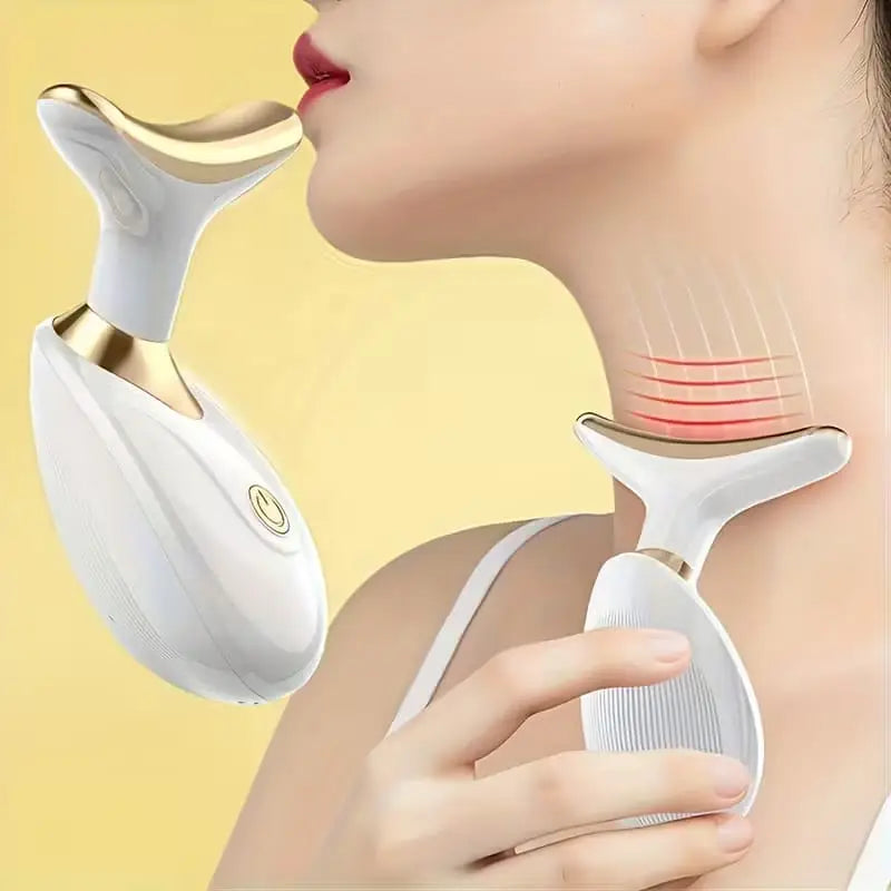 Electric Neck & Face Massager – Portable Anti-Aging Facial Lifting & Skin Care Device