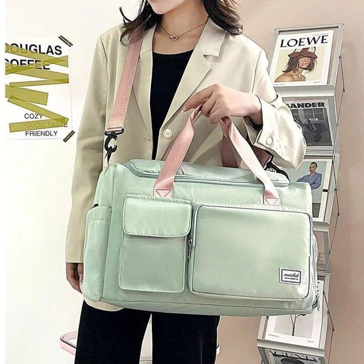Stylish Baby Bag Pastel Nylon Daily Carry