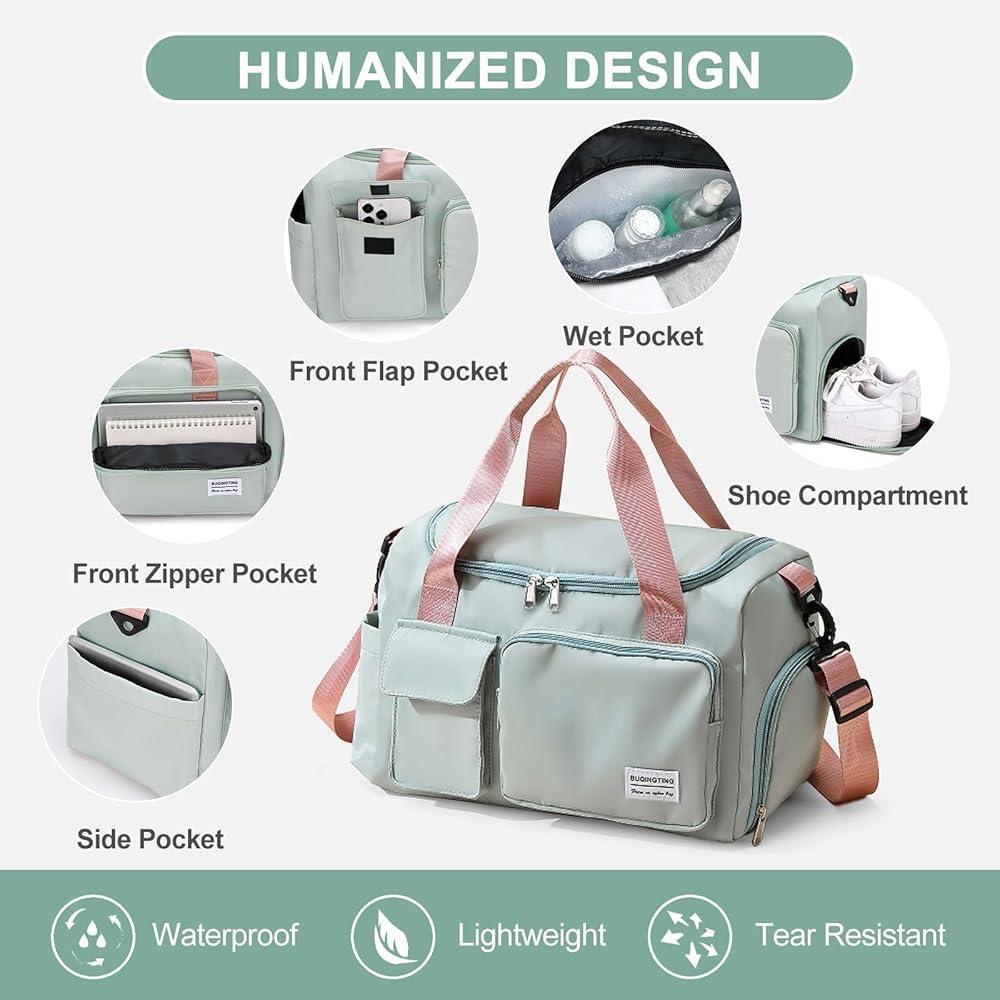 Stylish Baby Bag Pastel Nylon Daily Carry