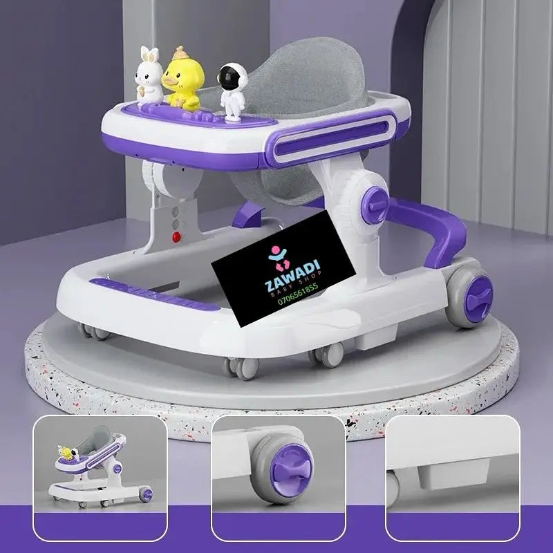 3 in 1 Baby Walker, Activity Walker, Todller Walker, Feeding Chair Option