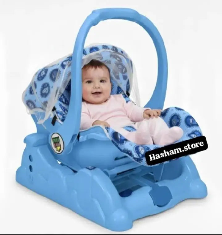 Baby carry cot / 3in1 carry cot-with 3 adjustable sizes / premium & high quality/ carry cot for baby / Baby carry cot seat with swing mosquito net and space for diapers / Mama Love Baby Swing 3 in 1 Carry Cot
