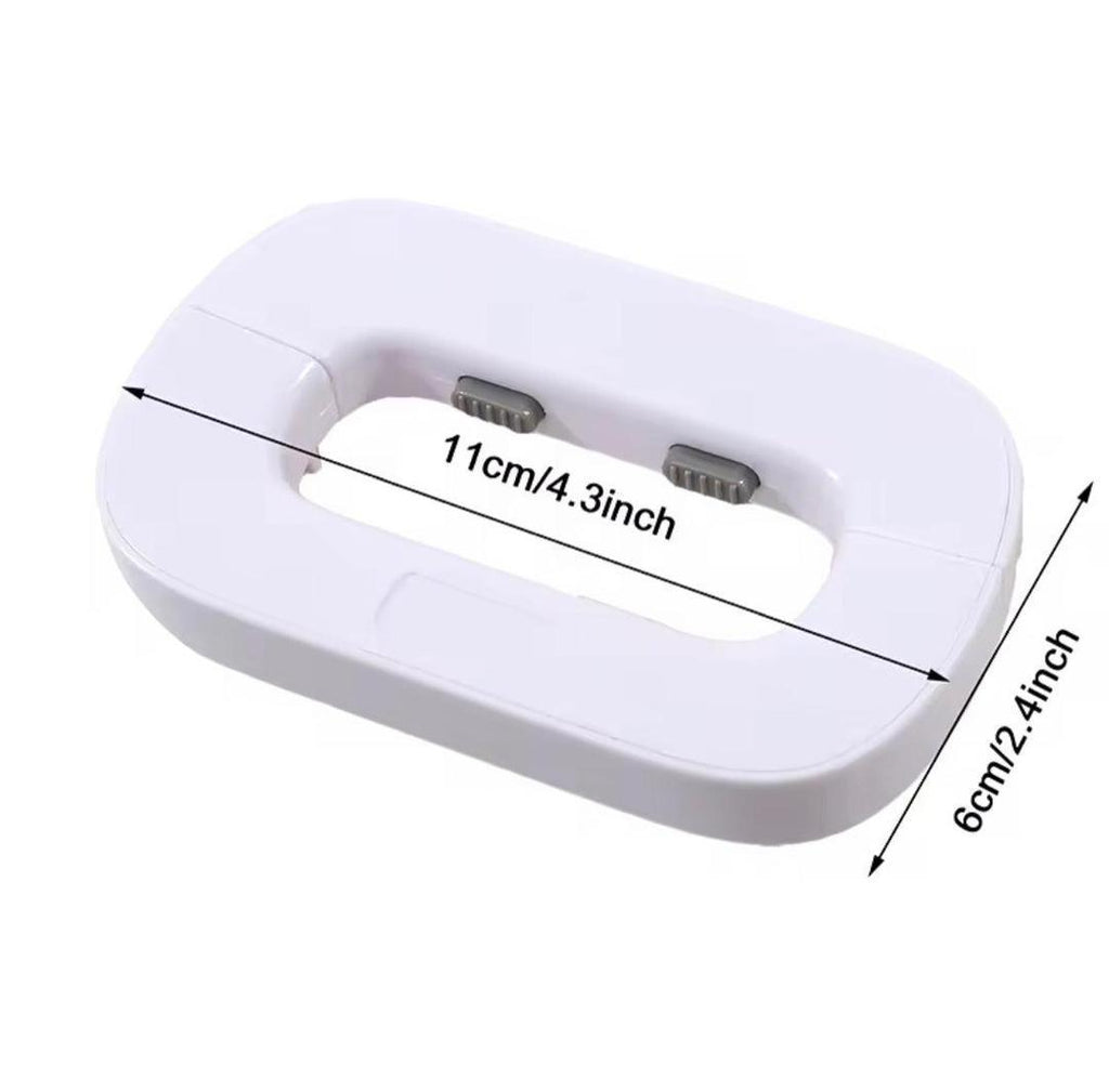 White ABS Plastic Drawer Lock for Kids Safety